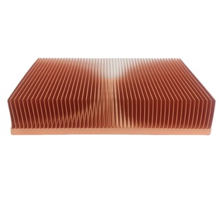 Factory direct supply of high-power copper heat sink high-density tooth copper heat sink 150*150*30mm