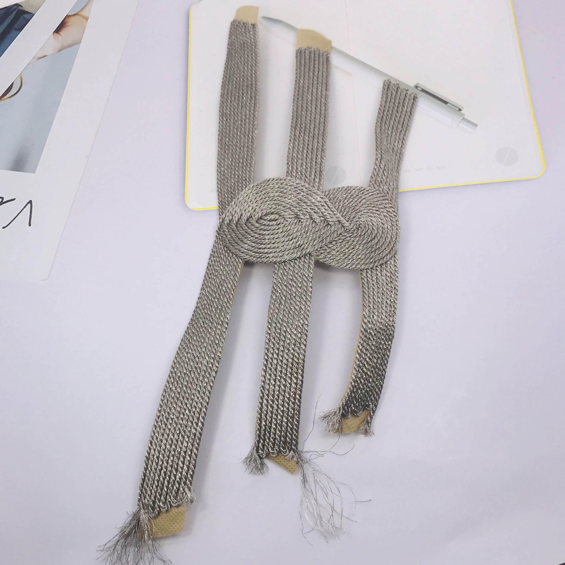 Новые листинговые производители оптом простой и модный шалот веревка компьютер вышитая обувь аксессуары для холодной обуви
