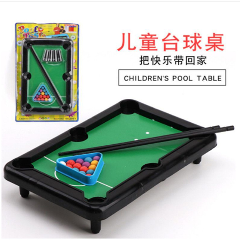 Children's Portable Mini Billiard Table Simulation Billiard Set Play House Desktop Game Toy Wholesale Event Products