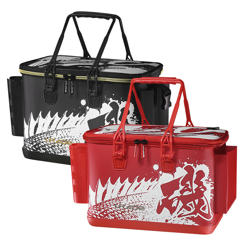 Eva caja de pesca caja de peces vivos multifuncional Pesca de Mar roca cebo de pesca bolsa caja de almacenamiento 40cm Cubo de pescado 1 pieza entrega transfronteriza