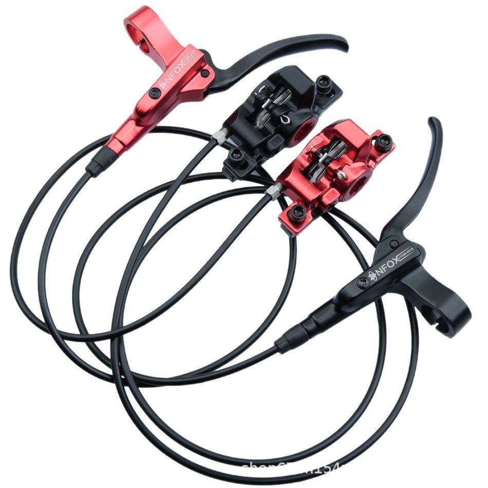 Freno de aceite de bicicleta de montaña NFOX Kit de freno de disco hidráulico freno hidráulico disco de aceite de freno doble delantero y trasero GT268