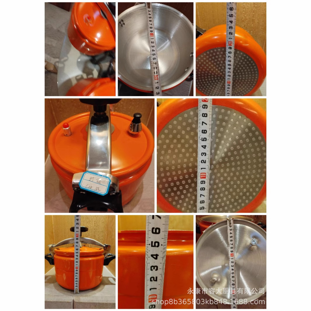 Nueva mini olla, olla a presión comercial a prueba de explosiones, cocina de inducción multifuncional, olla a presión a prueba de explosiones, cabello directo de fábrica al aire libre