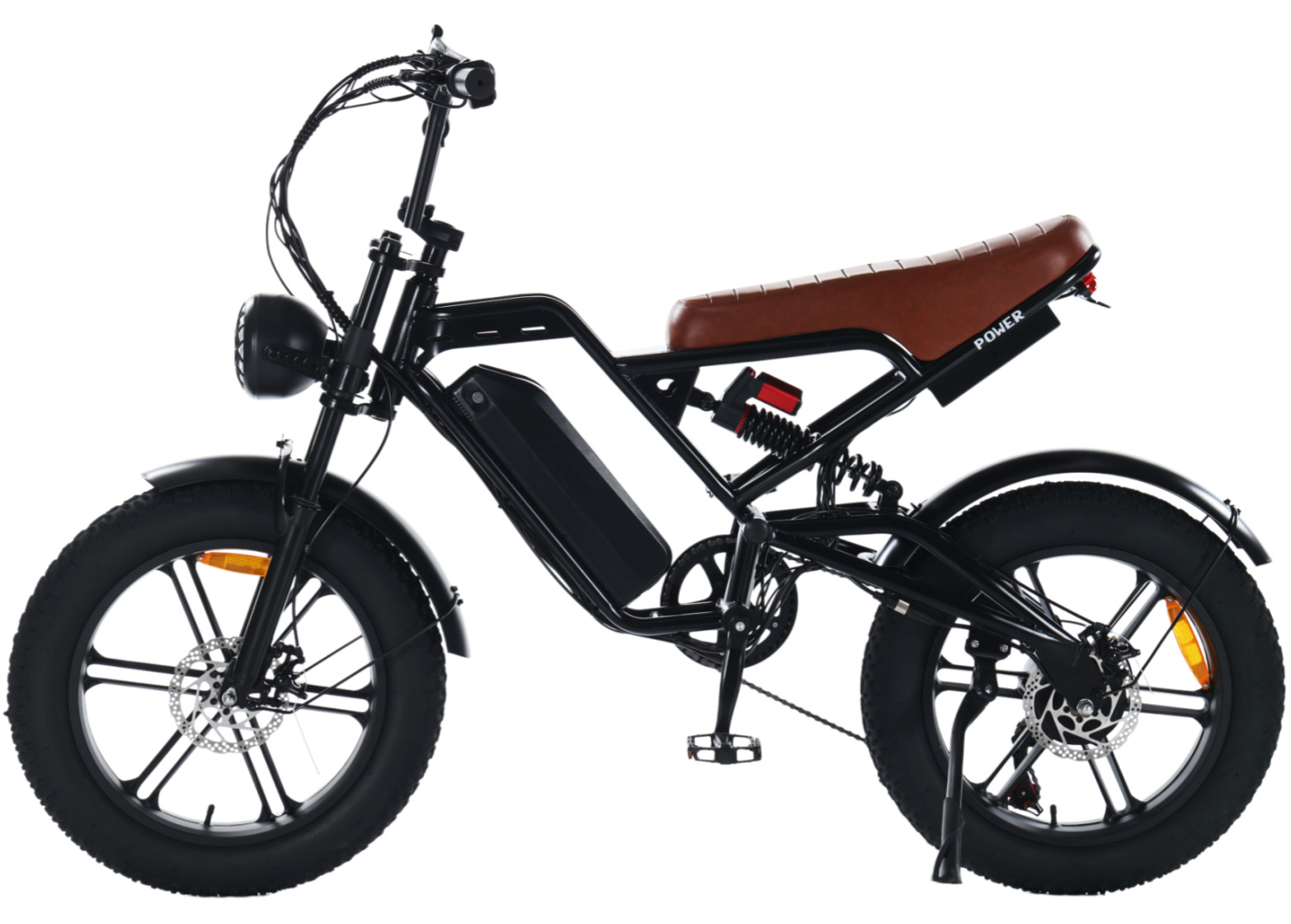 Customized Cross-Border Foreign Trade 20inch Off-Road Lithium Battery Electric Motorcycle Two-Wheel Electric Vehicle Motorcycle Bicycle Electric Vehicle