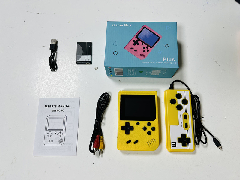 Consola de Juegos Portátil Retro Macaron 400 en 1 500 en 1 800 en 1 para Regalo y Juegos