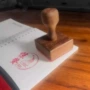 木质商用仿古手柄图章