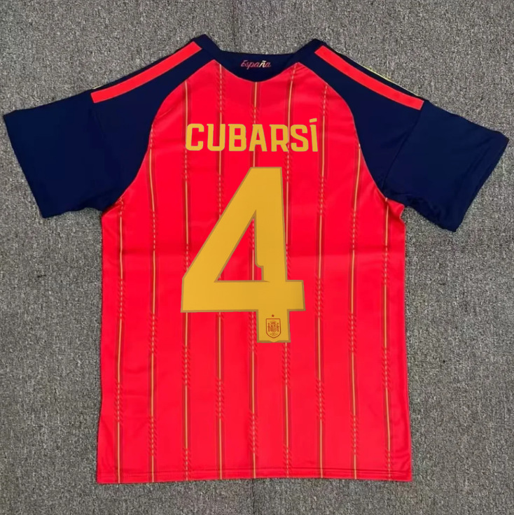 2026 nuevo equipo nacional argentino español camiseta McCallister estrella impresa uniformes de fútbol