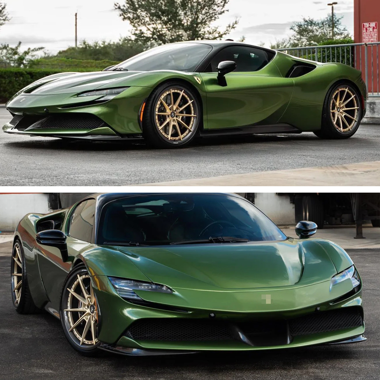Cross-Border Supply of High-Quality Tpu Color-Changing Film Ppf Ultra-Bright Metallic Mamba Green Car Color-Changing Protective Film Anti-Scratch