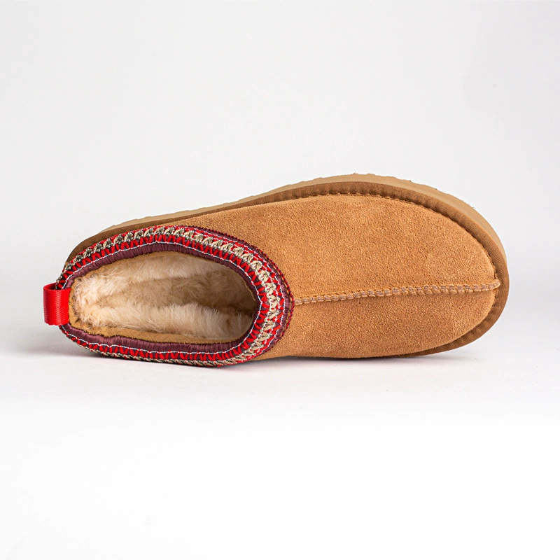 Сноубутсы Sweet-Bottom с Wool Lining, зимние тапочки-зайчики 2024 года для женщин, деревня Сангпо, Хэнань
