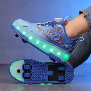Summer Children's Roller Skates 2025 New Four-Wheel Retractable Girls' Sports Skates Boys' Roller Shoes
