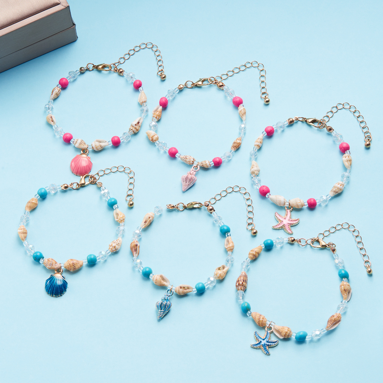 Europe and the United States cross-border new Joker beach shell conch beads bracelet small fresh temperament summer bracelet women wholesale