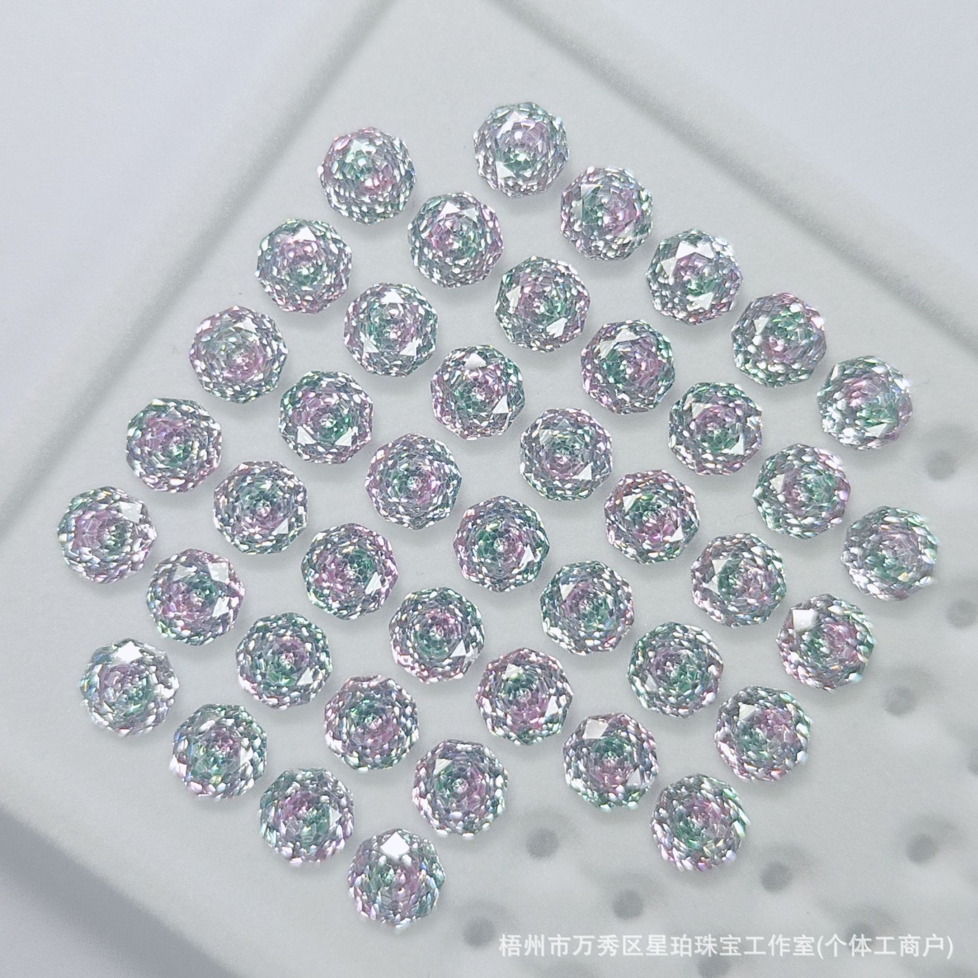 핑크 그린 그라데이션