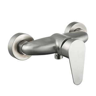 304 Stainless Steel Mixing Valve Bathroom Hot and Cold Shower Faucet Bath Shower Double Open Triple Switch Valve Set