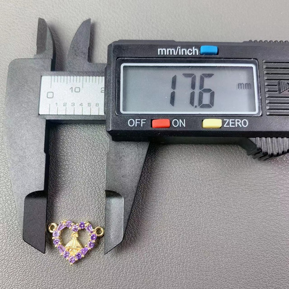 4g Weight Pendant Jewelry Making Type Rhinestones Inlay Material DIY Jewelry Accessories Classification 1 Piece Quantity Copper Material Totem, Heart Shape Pattern Inlay Design Simple Style, Classic Style Style 1 Piece Copper Rhinestones Totem Heart Shape Pendant 9