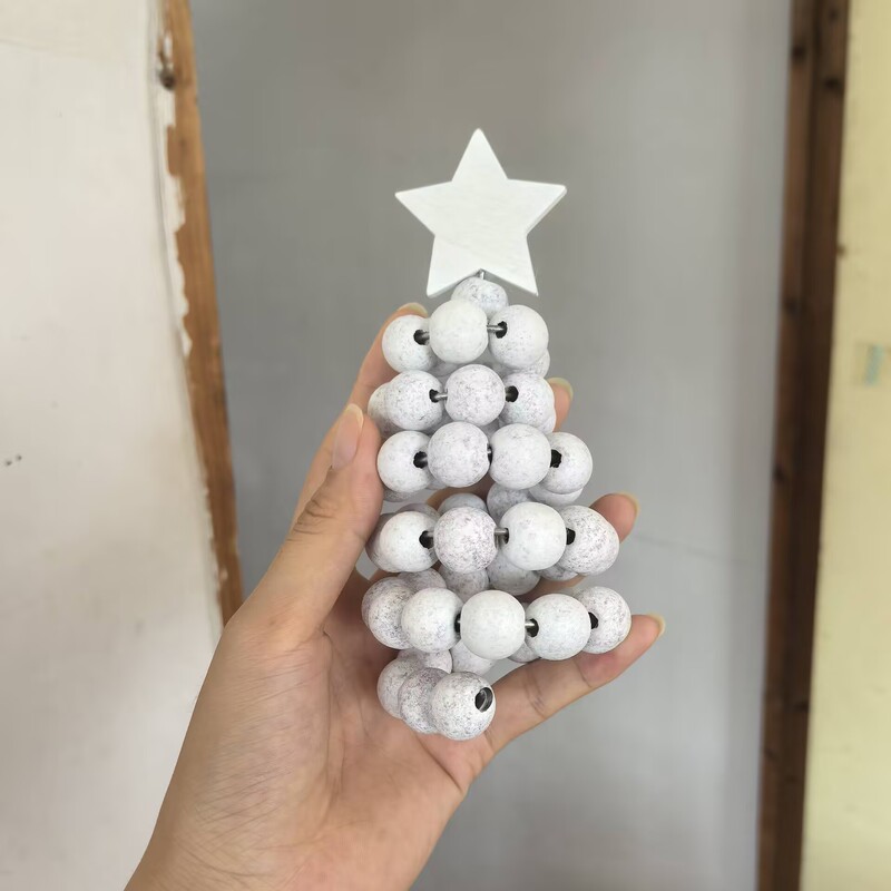 圣诞节装饰圣诞装饰品 创意北欧ins木质圣诞树桌面小摆件摆设装饰|undefined