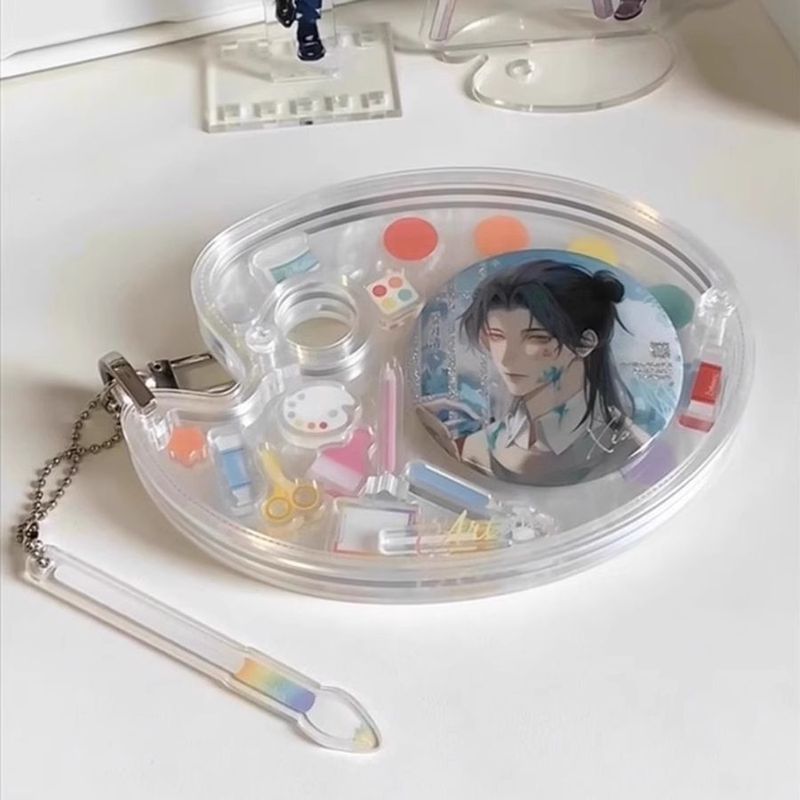 2025 新 Gumei カラーパレットバーレンガホルダーバッジ収納デスクトップ装飾装飾品ディスプレイスタンド Gumei 周辺機器|undefined