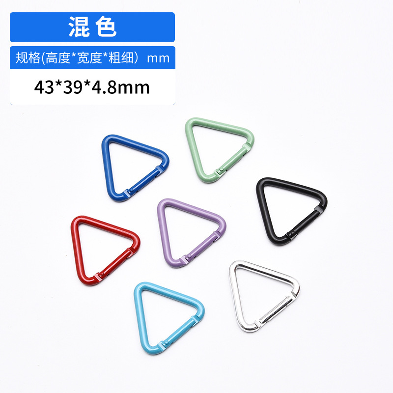 メーカー卸売り5号三角形登山ボタンカラーバックパックボタンdiy児童服装アウトドアアクセサリー部品|undefined