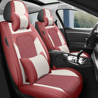 full leather car seat cushion Four Seasons Pad