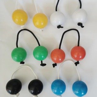 Spot Percussion Instrument Rhythm Sand Ball Color Double Ball Sand Hammer African Drum Macro Drum Accompaniment Sand Ball Pain Band