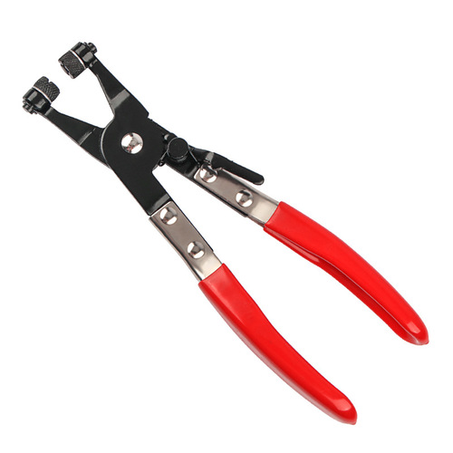Automotive water and oil pipe clamp pliers straight throat type pipe bundle pliers bendable belt line clamp clamp clamp clamp clamp clamp