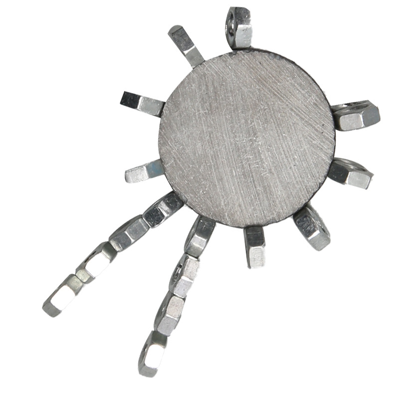 Ciencia creativa experimento cambiable pequeño árbol imán físico hecho a mano DIY Tecnología pequeña producción ciencia y educación pequeño juguete material