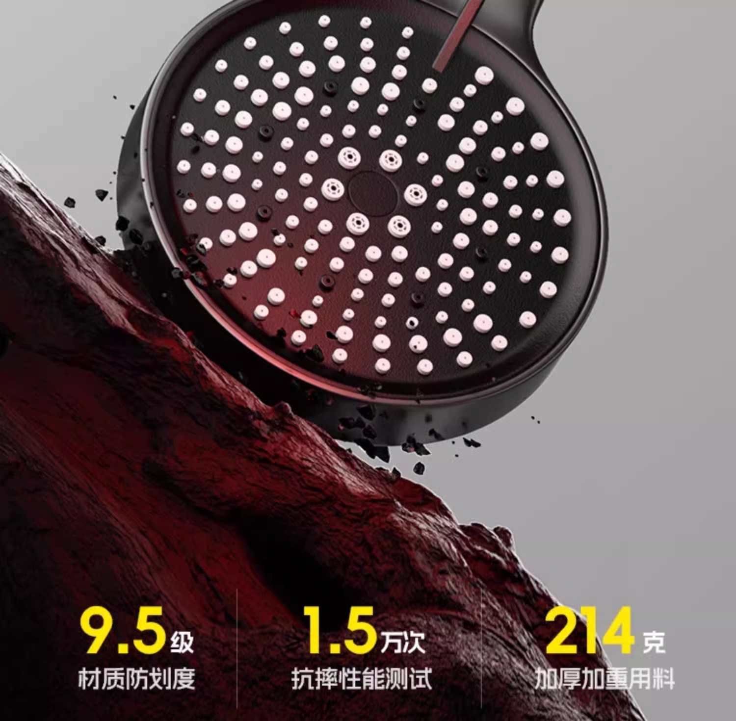 Pressurized showerhead, six-position shower head, bath faucet, bathroom heater, dormitory, household super powerful showerhead undefined