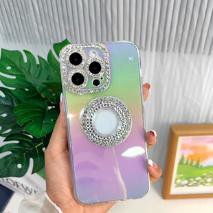 NEW NEW CD Pattern Diamond Lens 11proMAX 12proMAX 13MINI, 14pro Protective Case