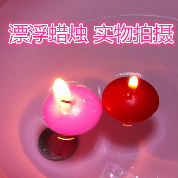 Velas flotantes de agua, suministros festivos de vela, deseos, propósitos de boda, bolas de agua flotantes, marfil, velas blancas