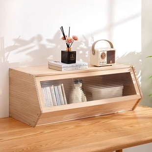 Bookcase Storage Rack Living Room with Cabinet Door Storage Cabinet Integrated Grid Cabinet Display Cabinet Floor-Standing Multi-Layer Combination Cabinet Bookshelf