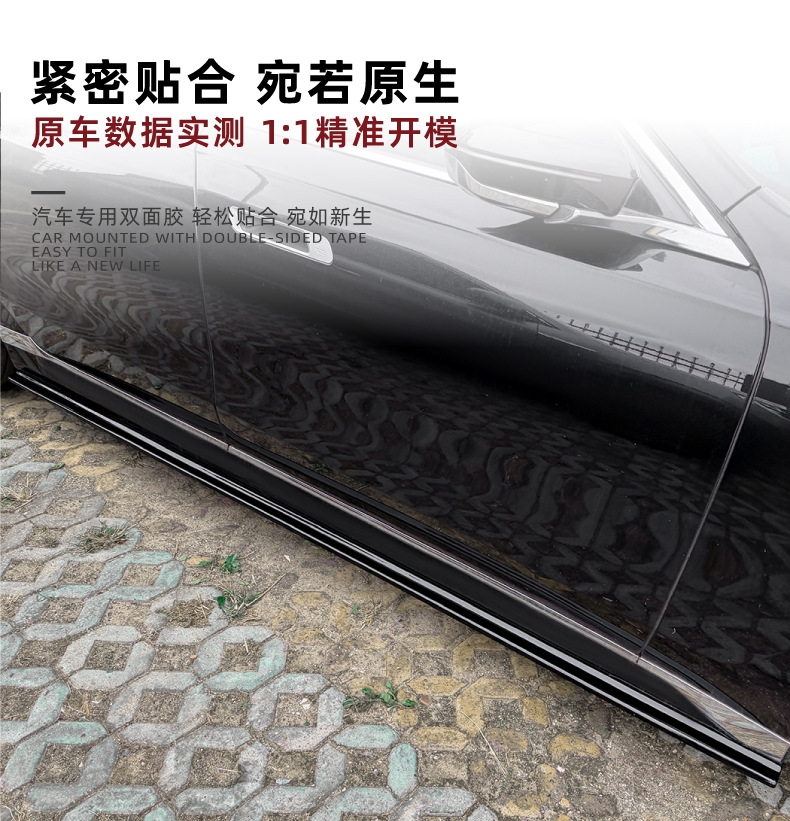 Suitable for Bmw 7 Series Bmw I7 G70 G73 m Sport 2023+ Side Skirt Spoiler Exterior Modification