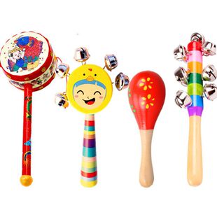 Baby hand rattle toy rattle puzzle early education 3-6-12 baby 0 a 1 year old baby newborn boy and girl