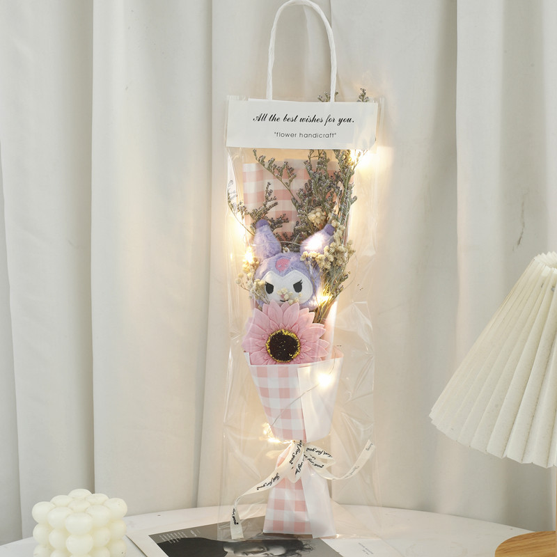 520 Día de San Valentín Nueva muñeca de bolsa Coulomi Ramo de jabón de rosa Regalo para novia masculina y esposa