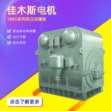 佳木斯电机YBKS系列高压隔爆型三相异步电动机全铜线圈厂家直供