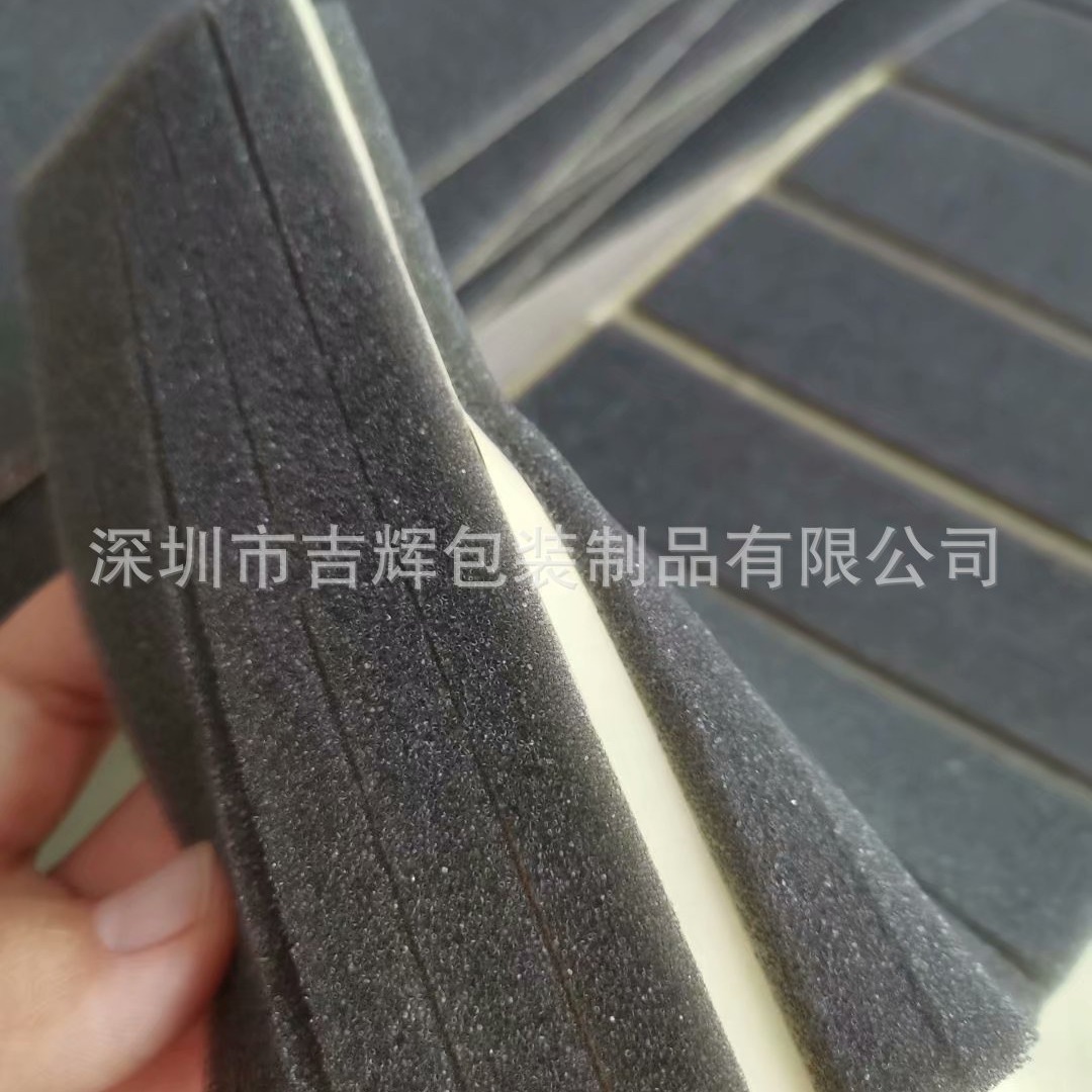 厂家生产海绵条 背胶加工成型海绵贴 海绵垫