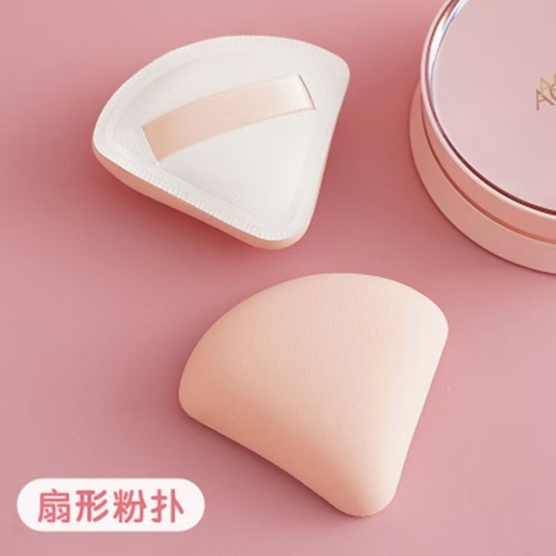 マシュマロパウダーパフ エアクッションファンデーション スペシャルビューティーエッグ ラウンド トライアングル スクエア メイクアップスポンジ パウダーパフ ウェット＆ドライ|undefined