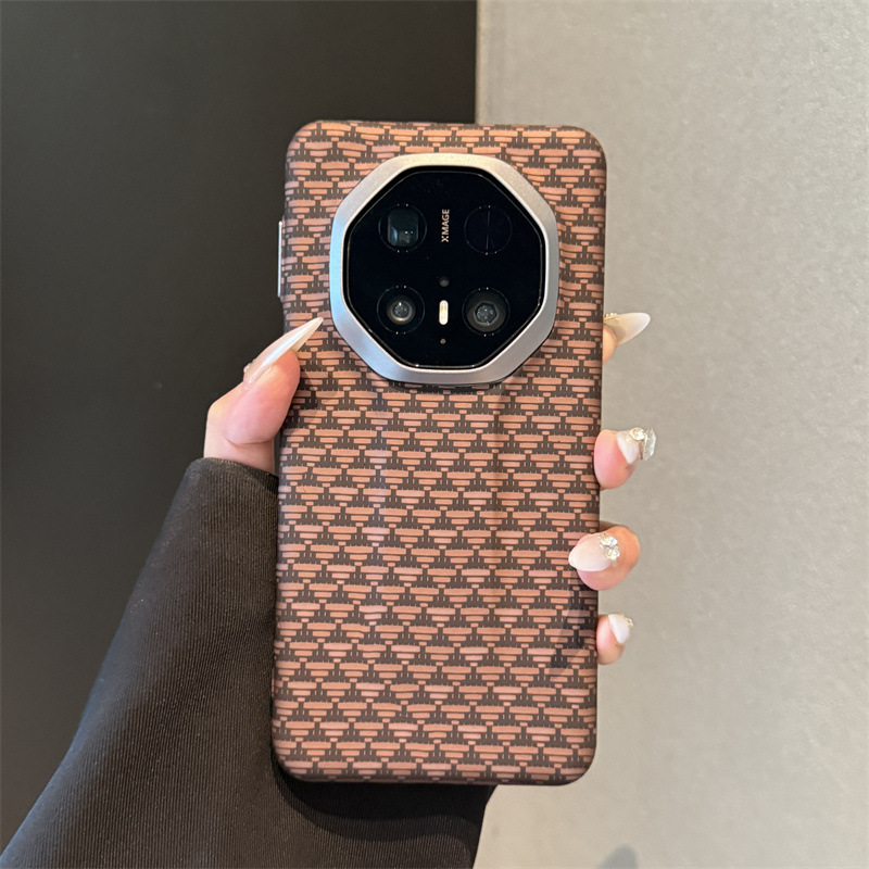 适用华为mate70rs非凡大师手机壳mate60rs超薄散热凯夫拉碳钎维纹mate70pro+高级Pura70防摔保护套|undefined
