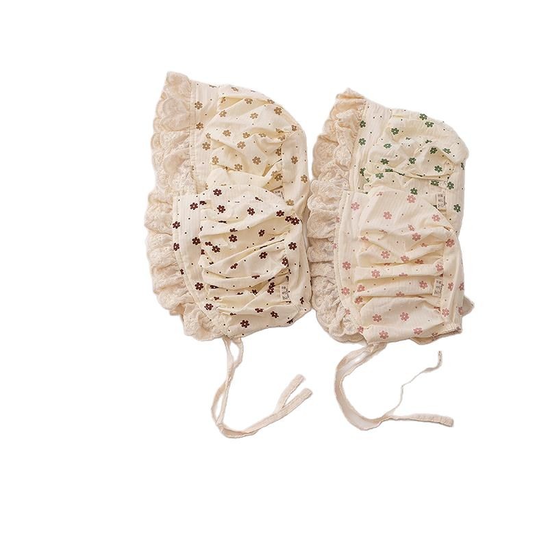 Sombreros para bebés primavera y otoño delgados sombreros para bebés de encaje sombreros para mujeres para salir a la corte sombreros