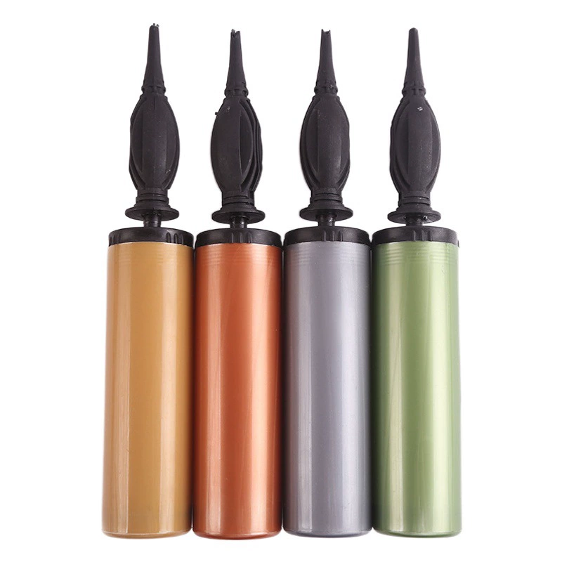 Внешняя торговля воздушный шар ручной толчок насос ручной надувной цилиндр пластиковый портативный воздушный насос воздушный шар насос оптовая продажа