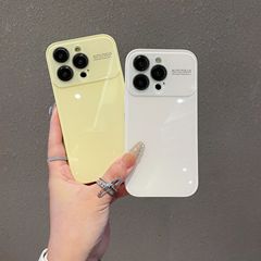 大视窗自带镜头膜16ProMax苹果手机壳12iphone17适用14高级纯色壳