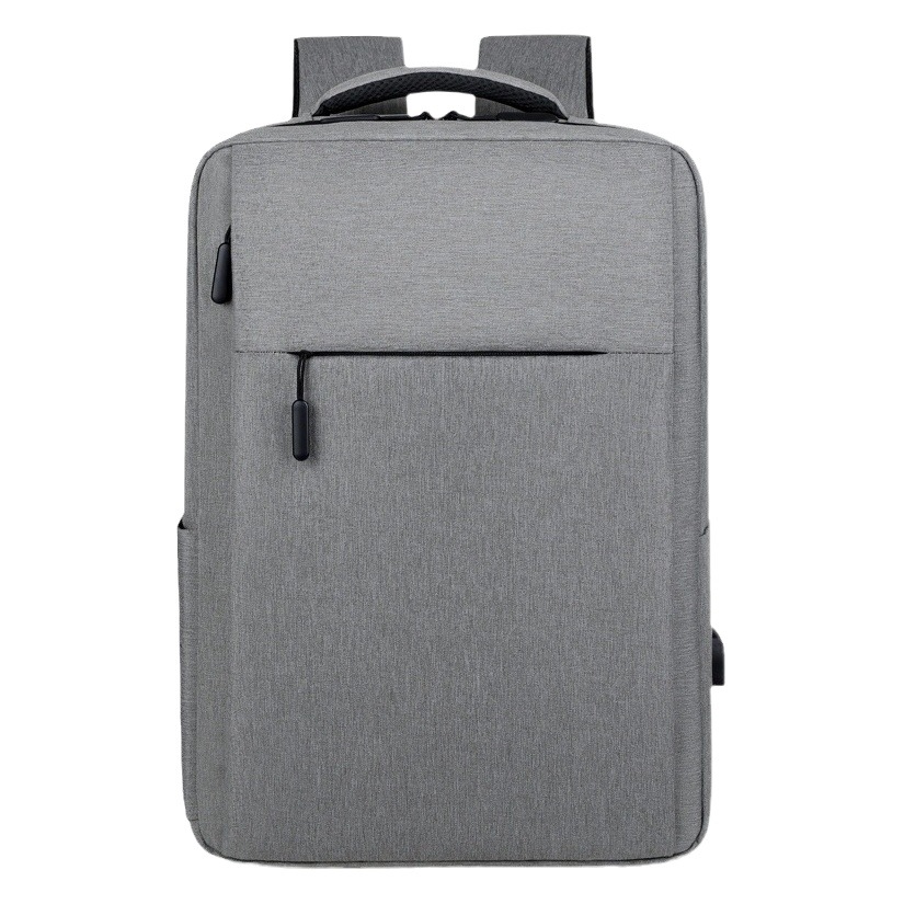 Cross-Border Backpack Large Capacity Simple Business Commuter Backpack Computer Bag 16inch High-Looking School Bag Custom Logo