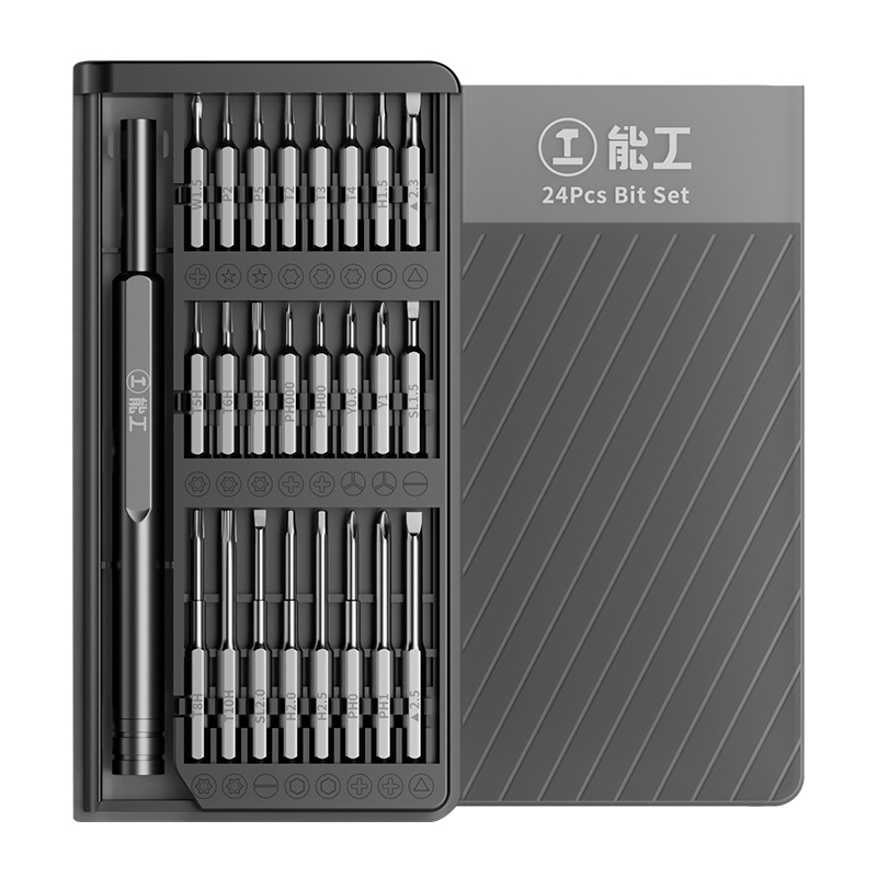 Lvlin destornillador eléctrico conjunto de teléfono móvil doméstico computadora portátil desmontaje herramienta de mantenimiento de limpieza de cenizas pequeño lote de tornillo image 6