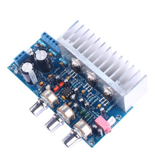 TDA2050 TDA2030A power amplifier board 2.1 channel 60W high power overweight subwoofer finished board anti-interference