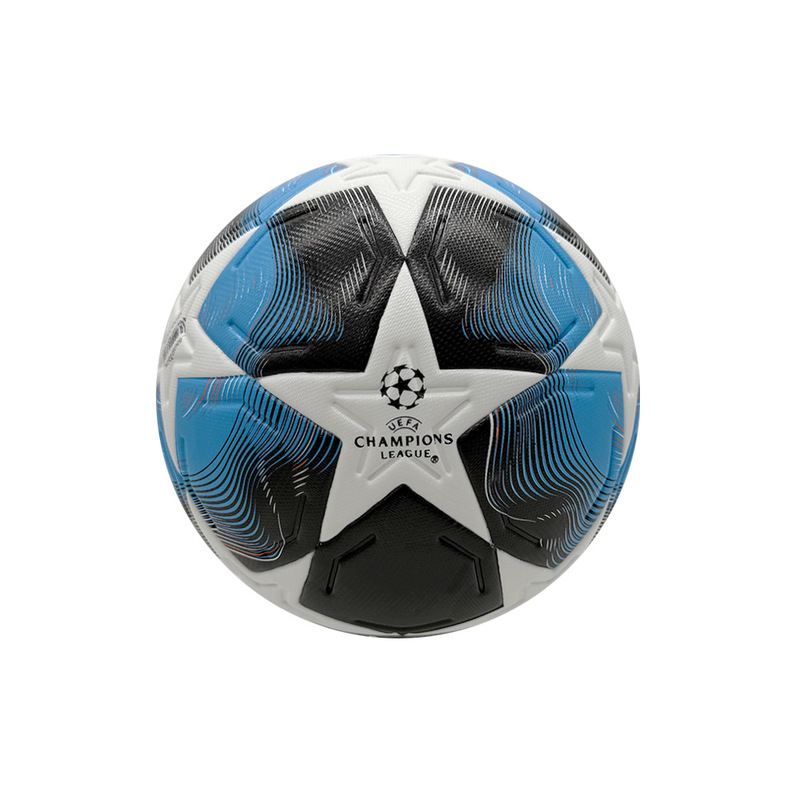 工場卸売り英超欧冠五芒星ワールドカップサッカー青少年訓練耐摩耗PU貼り皮熱接着|undefined