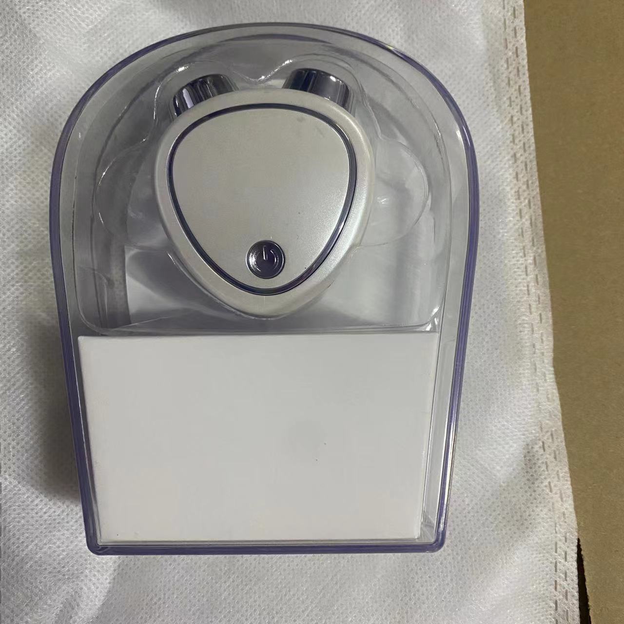 Instrumento de belleza micro-actual transfronterizo V rodillo facial de elevación facial rejuvenecimiento de la piel instrumento de guía de masaje EMS instrumento de belleza micro-actual