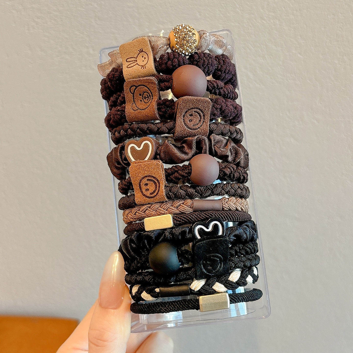 Coletero elástico sencillo de nuevo estilo 2026, banda para el pelo pequeña sin costuras para mujer, suave para el cabello, sujetador de cola de caballo.