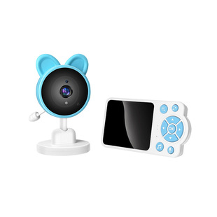 2.8 inch color screen baby monitor temperature detection baby care device baby crying detection voice intercom C3