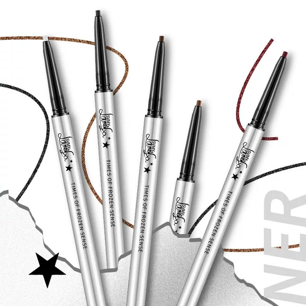 Silky eyeliner pen is not easy to faint eyeliner pen manufacturers wholesale lying silkworm pen very fine eyeliner glue pen makeup generation