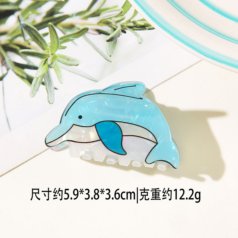 跨境个性海洋动物园抓夹企鹅鹦鹉狐狸长颈鹿螃蟹发夹鸭子海龟蜥蜴|undefined