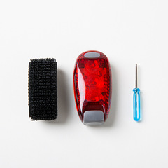 New flashing multifunctional bicycle tail light running light helmet light outdoor night warning light equipment factory wholesale