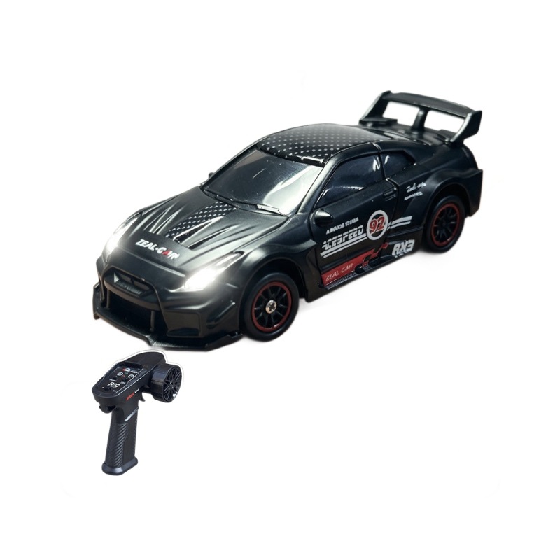 Small table remote control car, four wheel drive racing car, car model, toy car for boys, scale 1:64 5