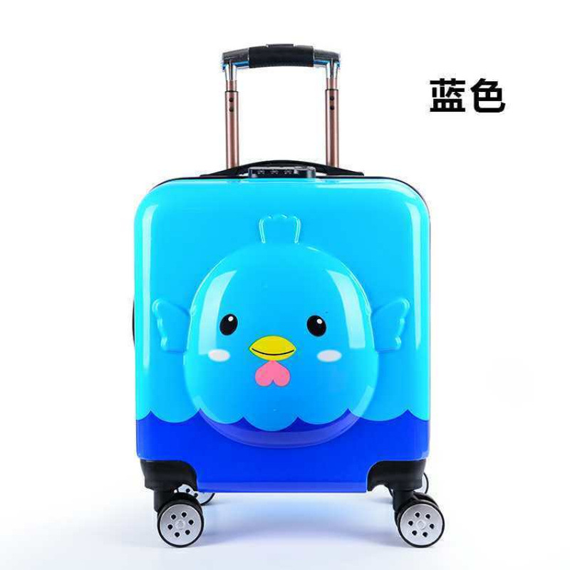 Nuevo cartón de dibujos animados para niños, maletero para hombres y mujeres, maleta libre de envío, caja de contraseña de 18 pulgadas, maleta de embarque de 20 pulgadas